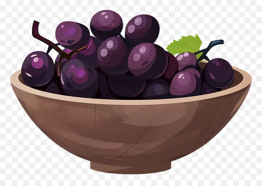 Tigela De Uvas，Uvas PNG