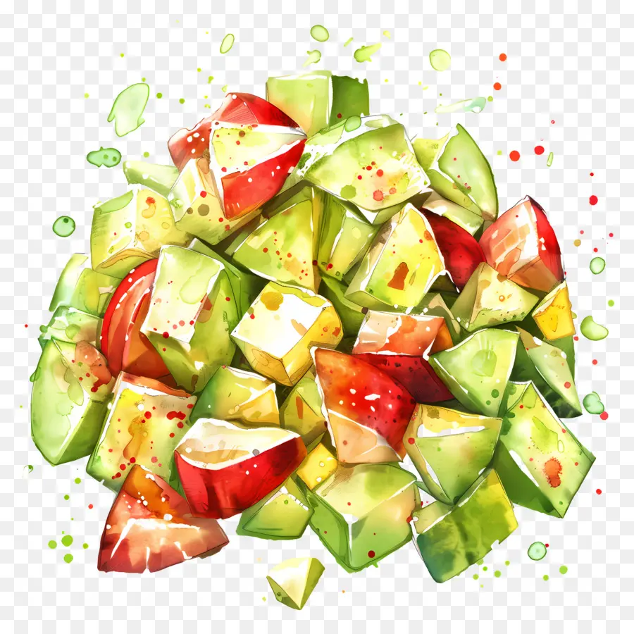 Salada Waldorf，Salada PNG