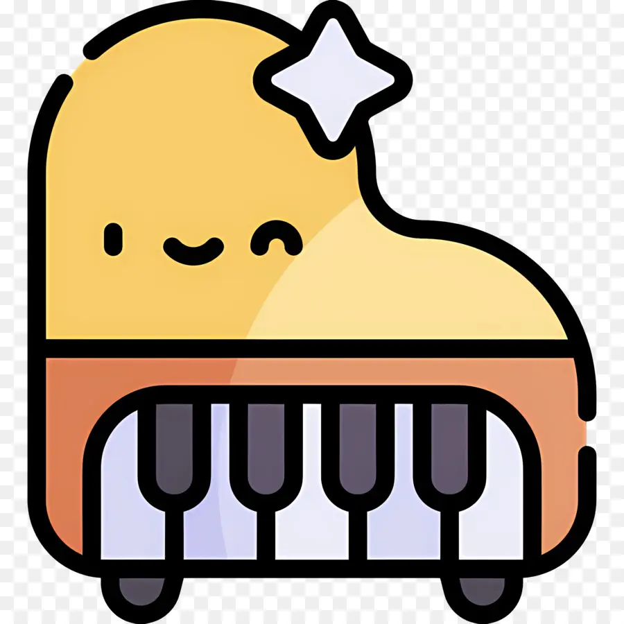 Teclado De Piano，Piano Fofo PNG