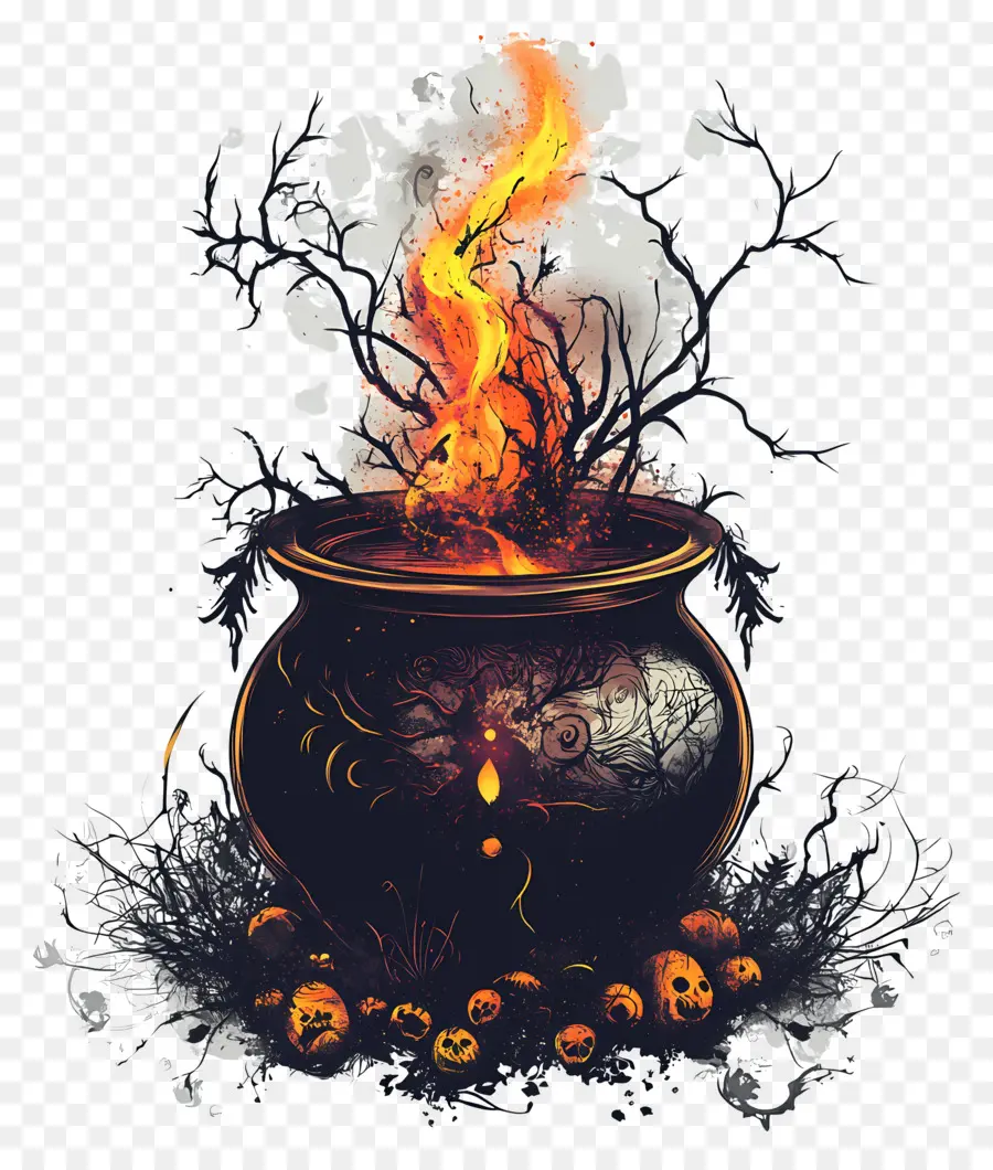 Samhain，Caldeirão Ardente PNG