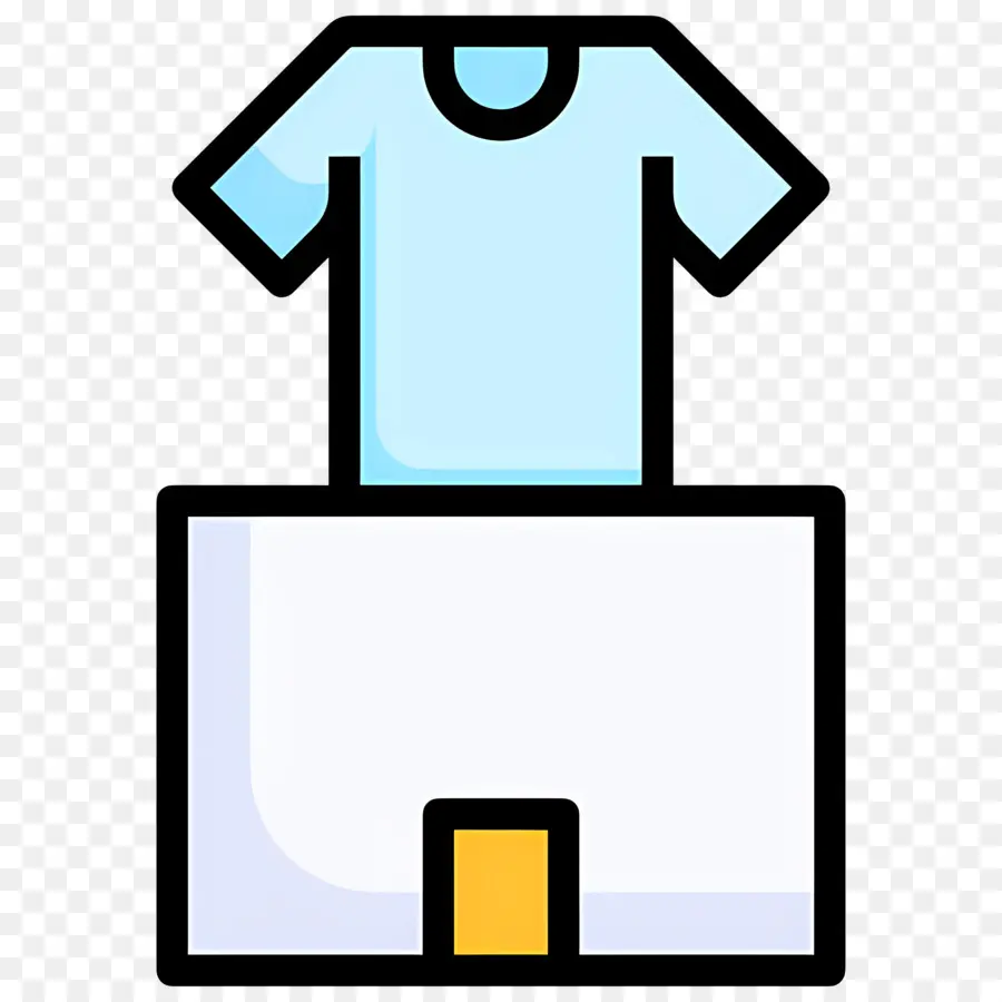 Caixa De Roupas，Camisa Na Caixa PNG