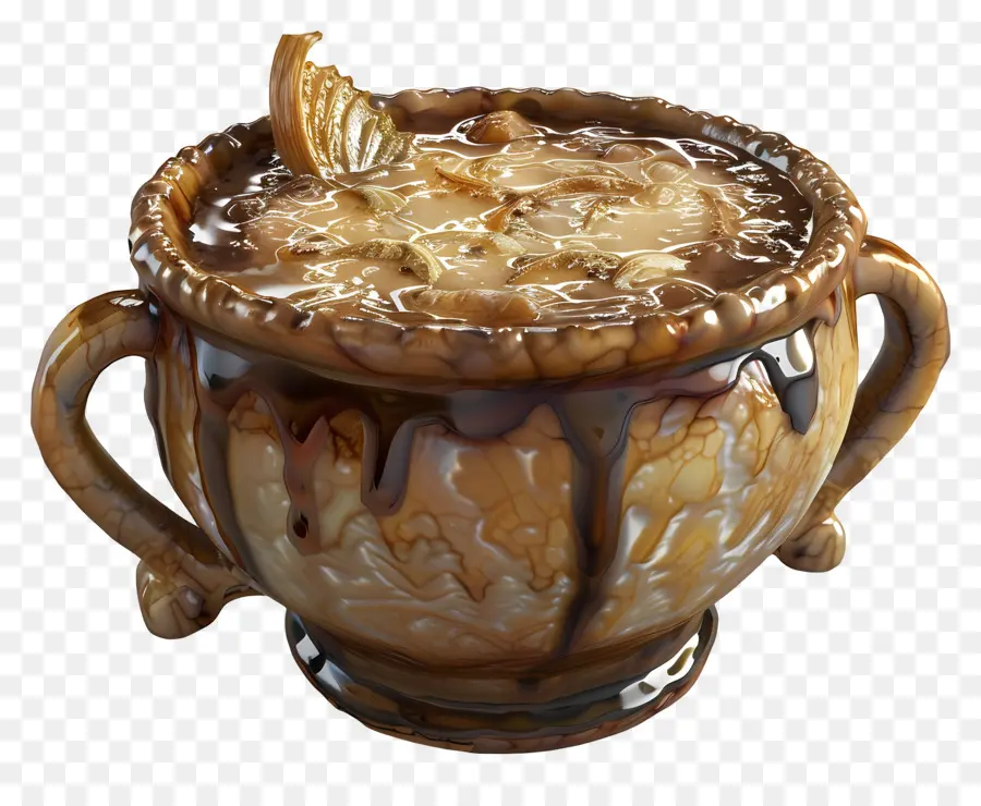 Sopa De Cebola Francesa，Sopa PNG