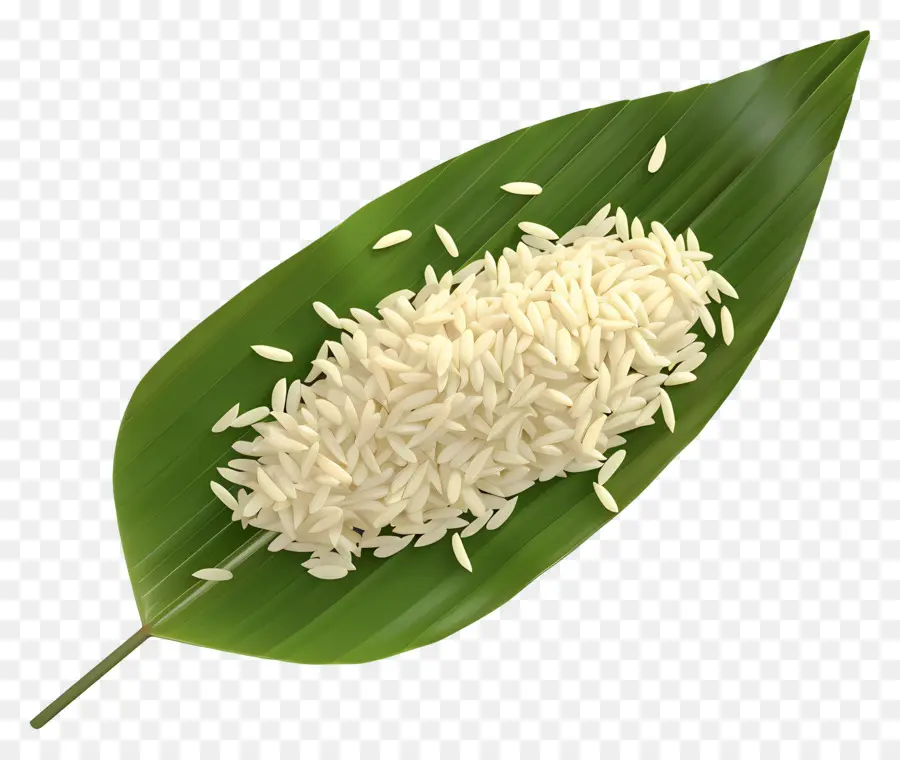 Arroz Jeera，Arroz Em Folha PNG