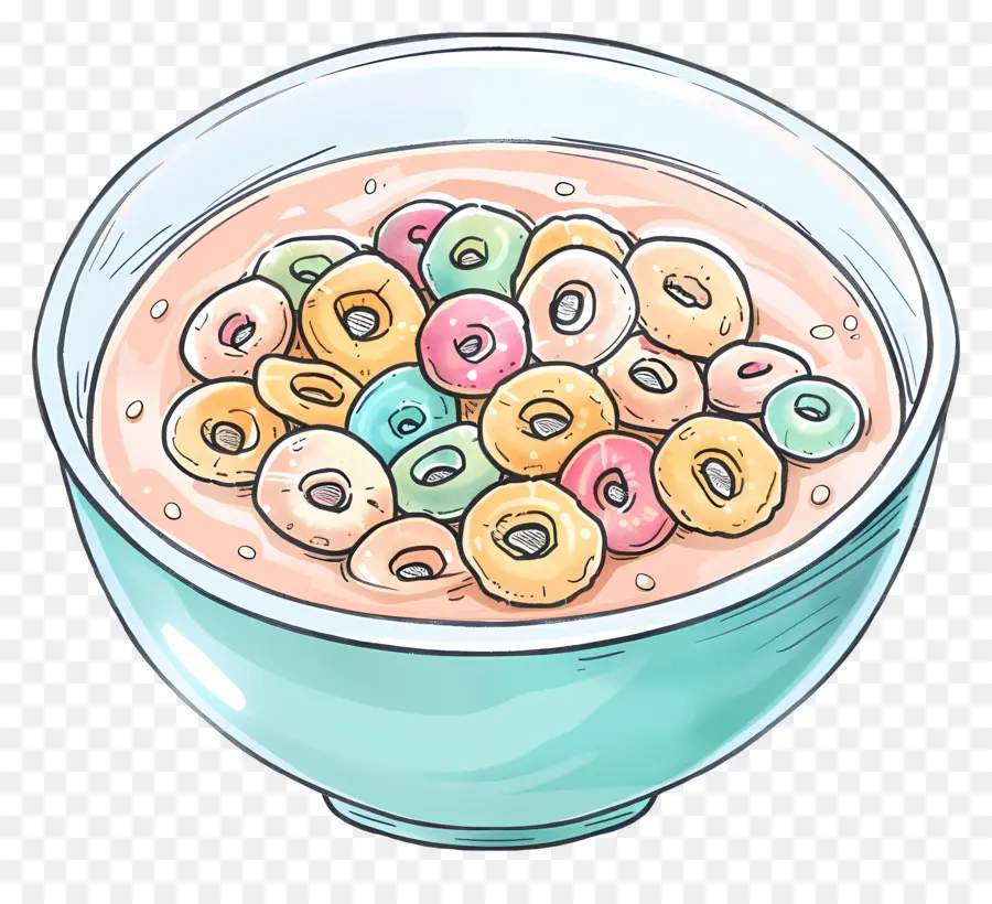 Tigela De Cheerios，Cereal PNG