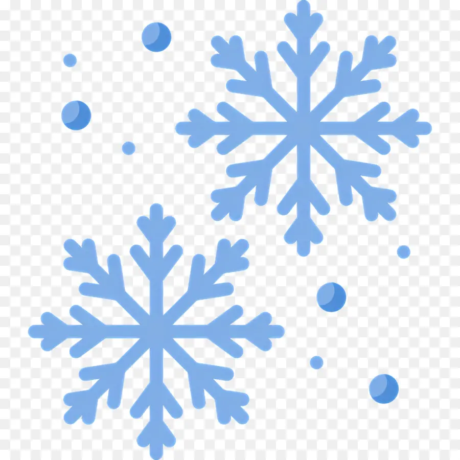 Floco De Neve，Floco De Neve Azul PNG