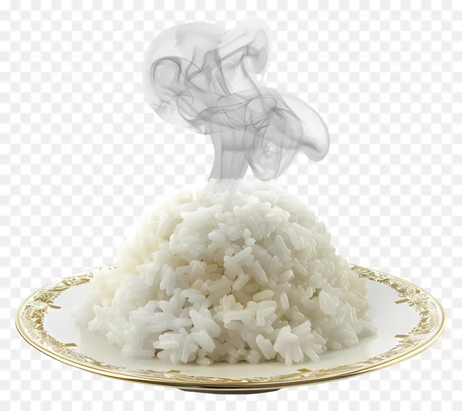 Arroz A Vapor，Arroz Fumegante PNG