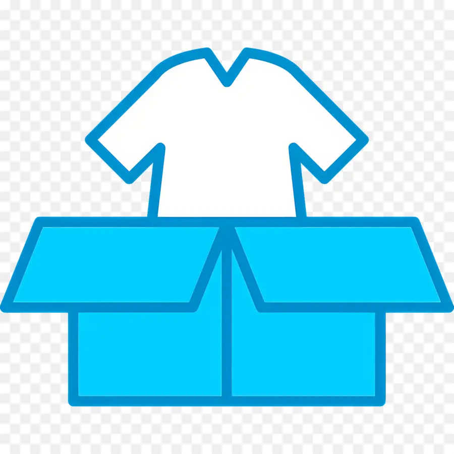 Caixa De Roupas，Camisa PNG