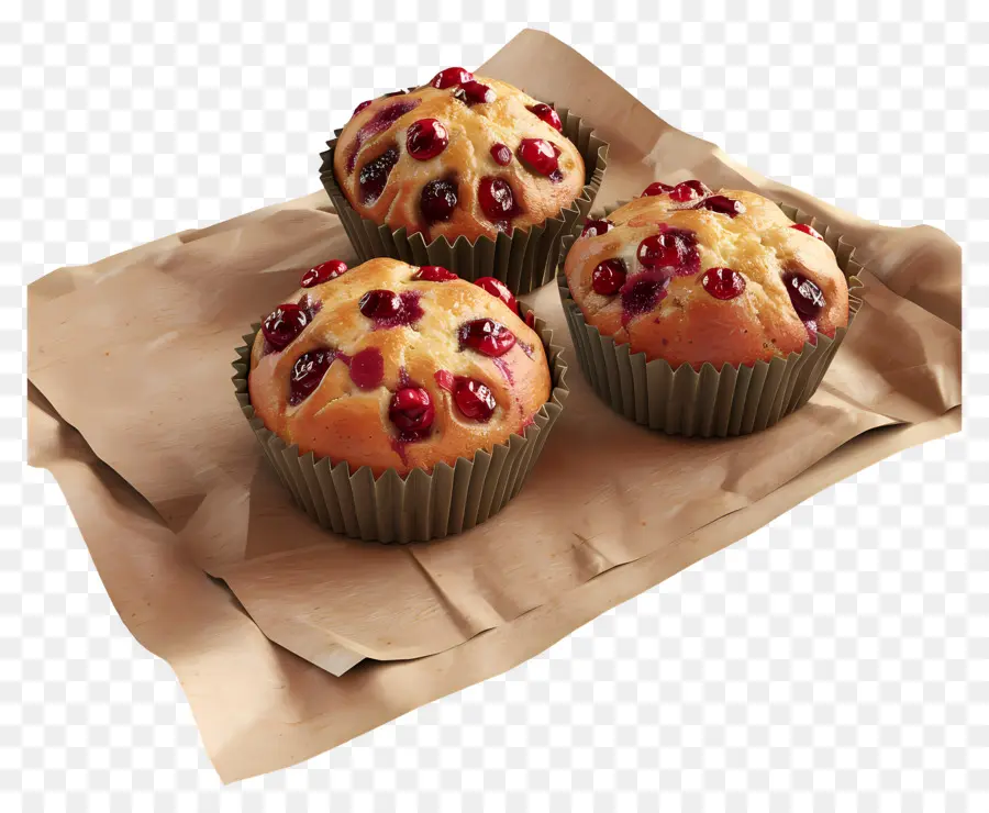 Muffins De Cranberry，Muffins PNG