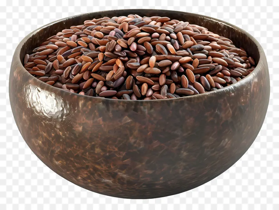 Arroz Integral，Tigela De Sementes PNG