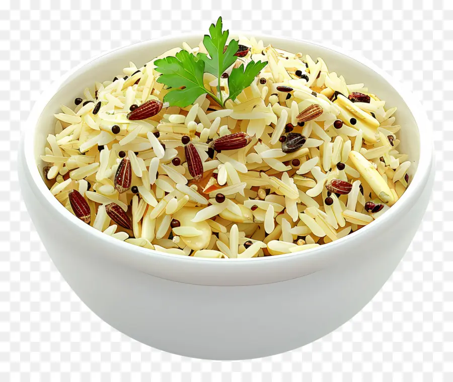 Arroz Jeera，Arroz Cozido PNG