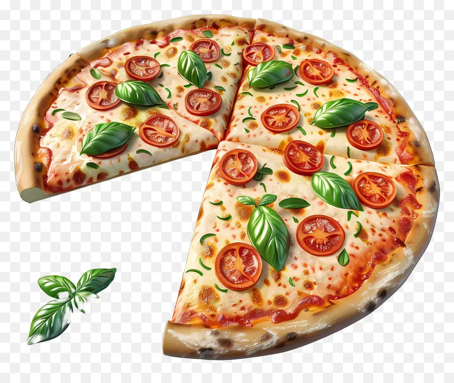 Pizza Marguerita，Fatia De Pizza PNG