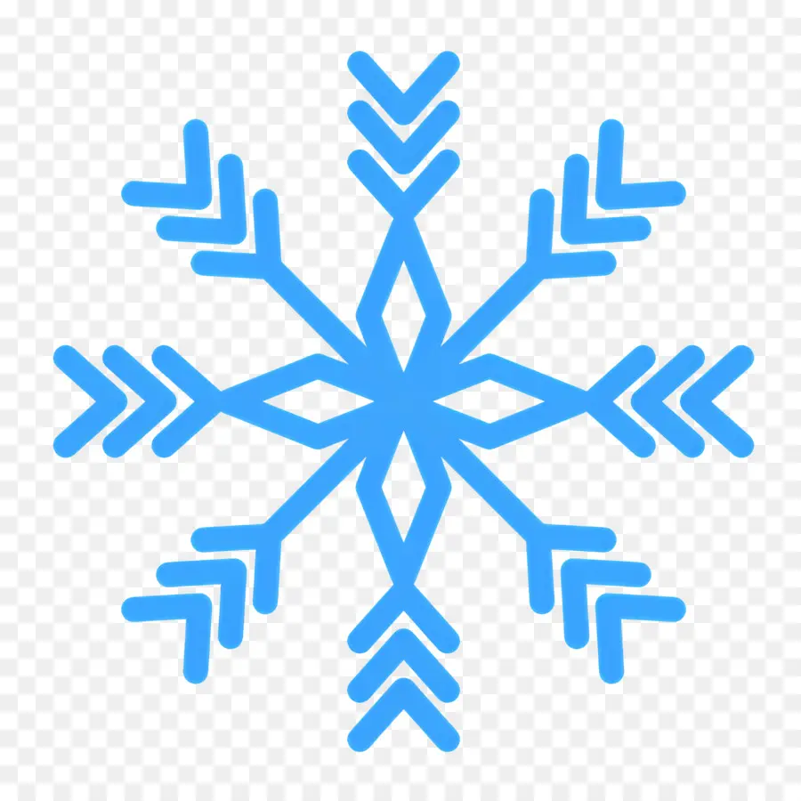 Floco De Neve，Floco De Neve Azul PNG