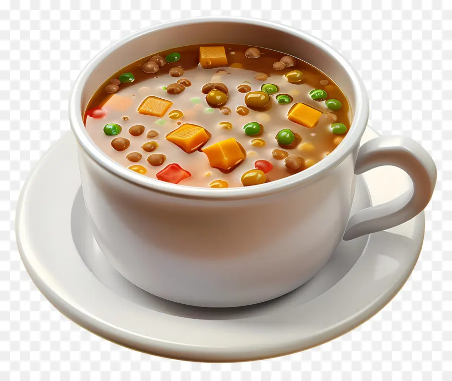 Sopa De Lentilha，Tigela De Sopa PNG