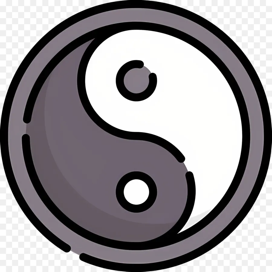 Yin Yang，Símbolo Yin Yang PNG