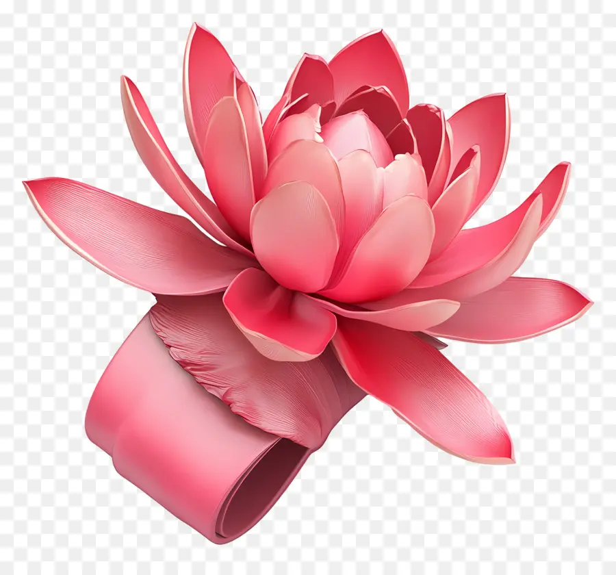 Flor De Pulso De Baile，Flor Rosa PNG