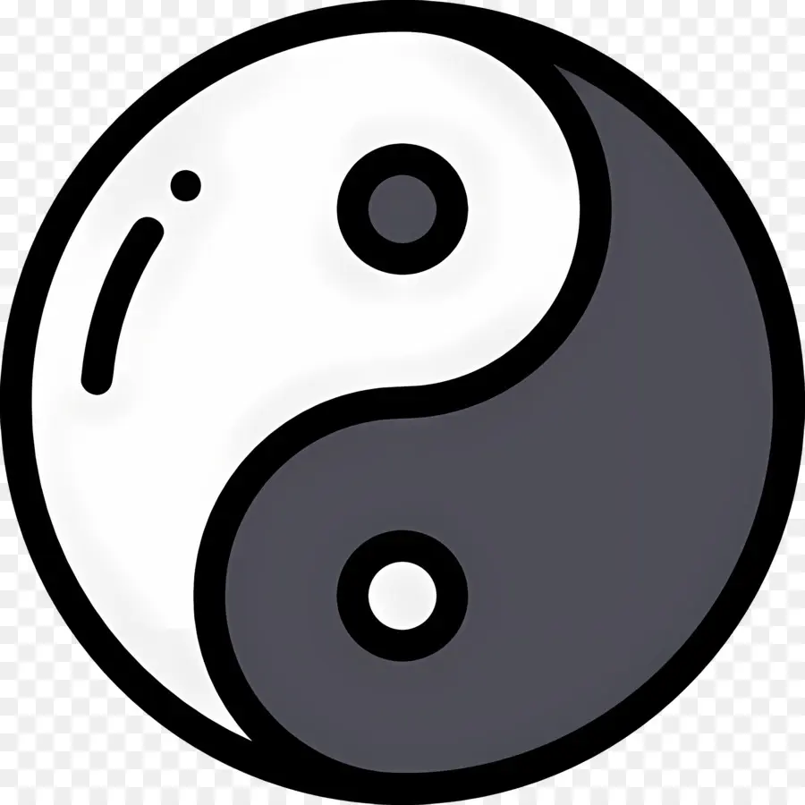 Yin Yang，Símbolo Yin Yang PNG