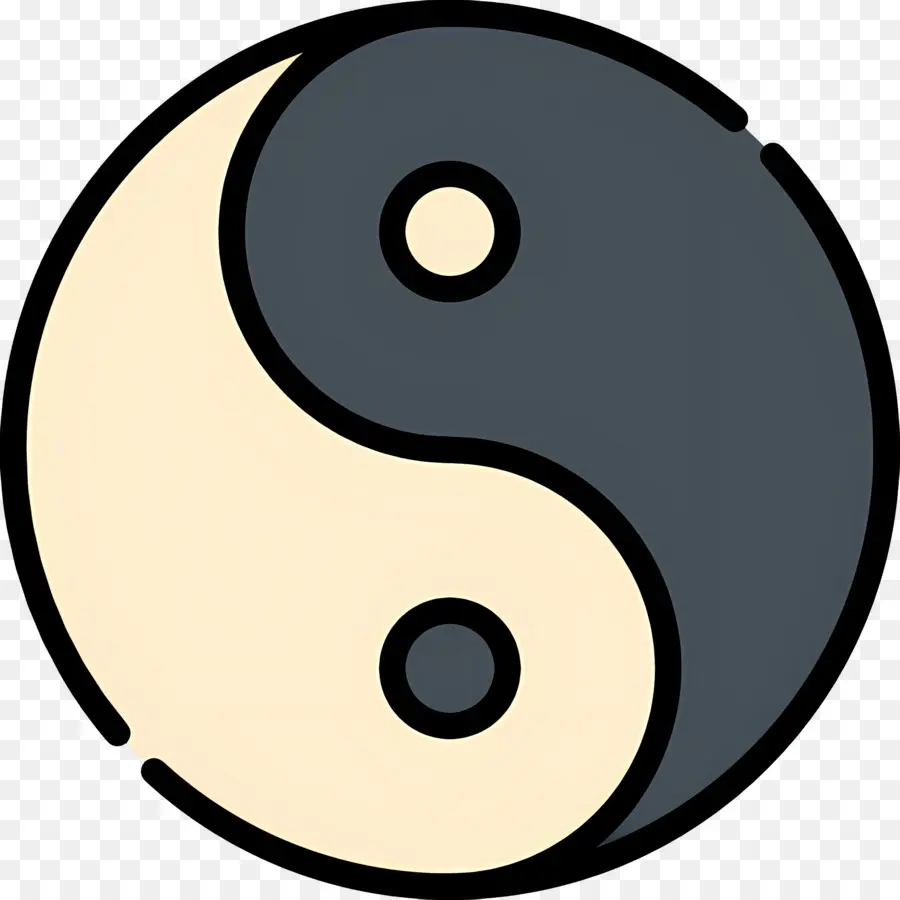 Yin Yang，Símbolo Yin Yang PNG