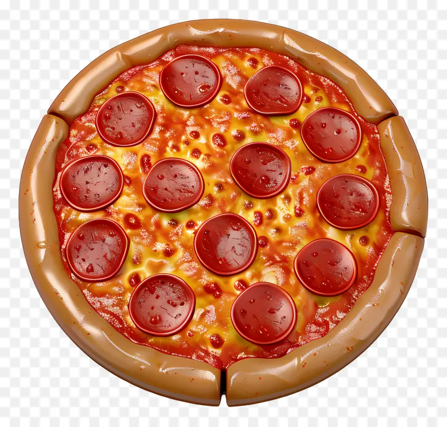 Pizza De Calabresa，Queijo PNG