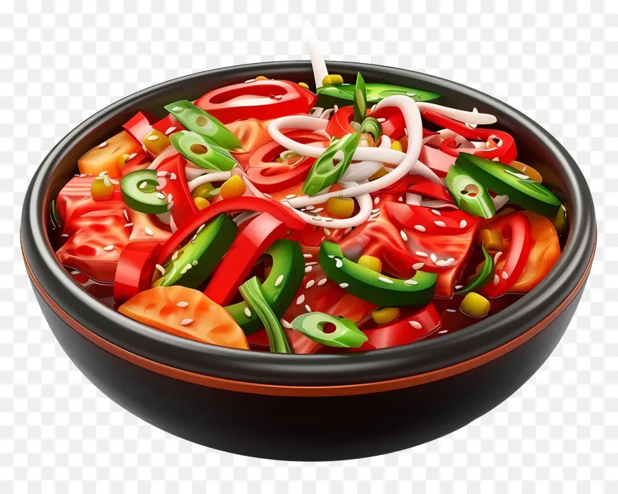 Salada De Kimchi Coreano，Salada De Legumes PNG