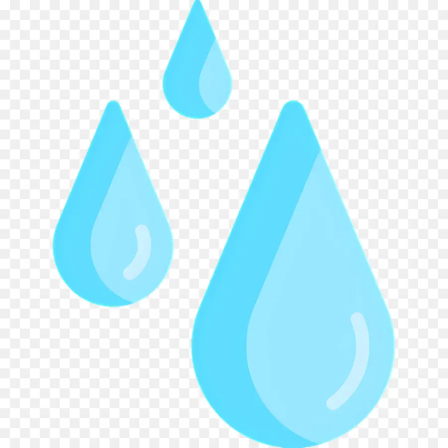 Gota De água，Gotas De água Azul PNG