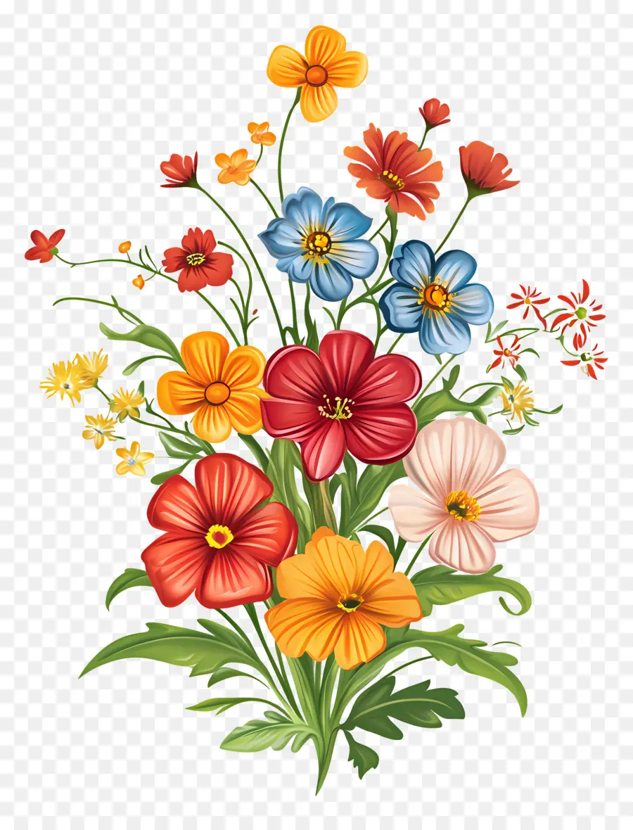 Flores De Outono，Flores PNG