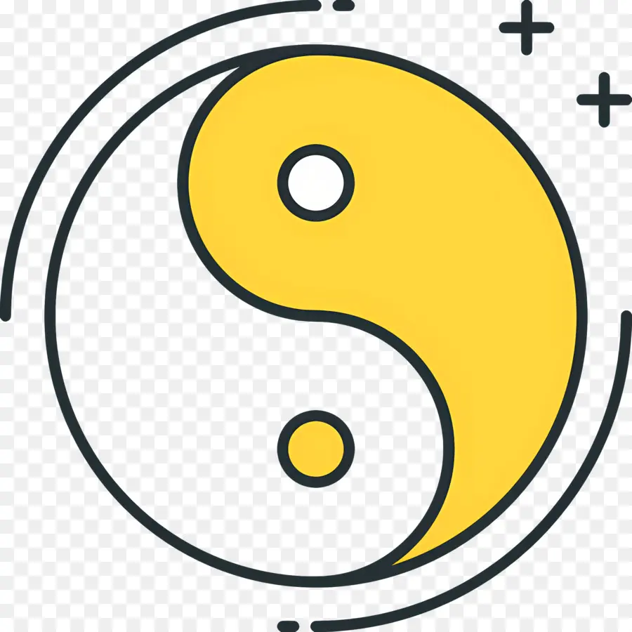 Yin Yang，Equilíbrio PNG