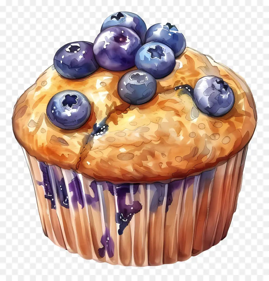 Muffin De Mirtilo，Mirtilo PNG