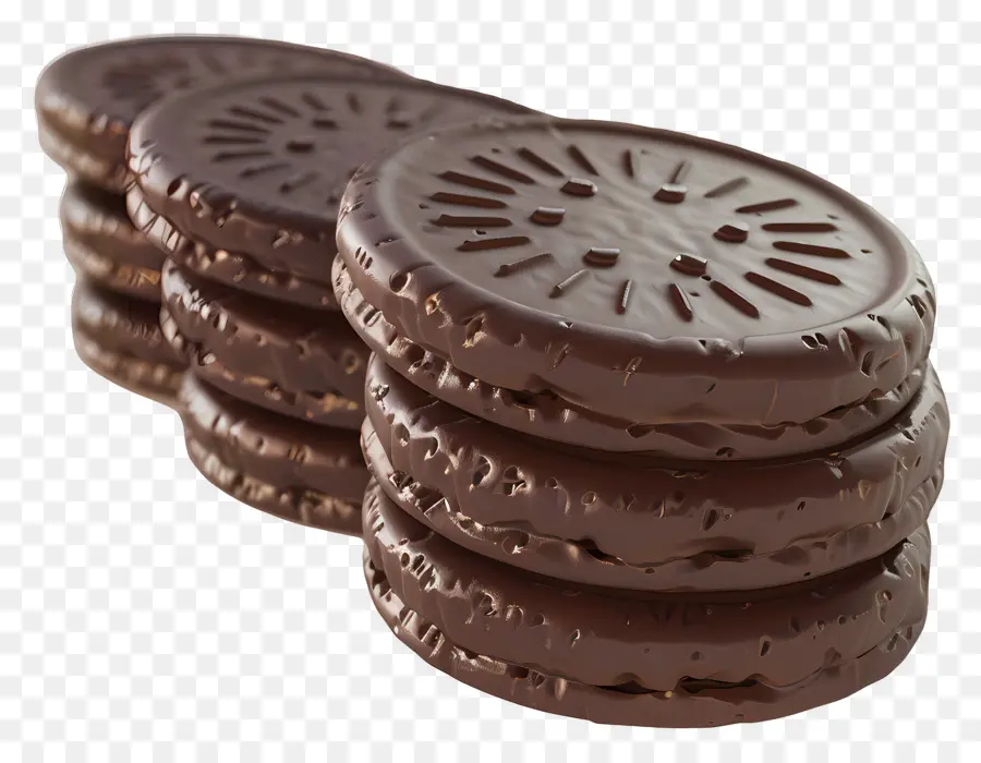 Biscoitos De Chocolate，Biscoitos PNG