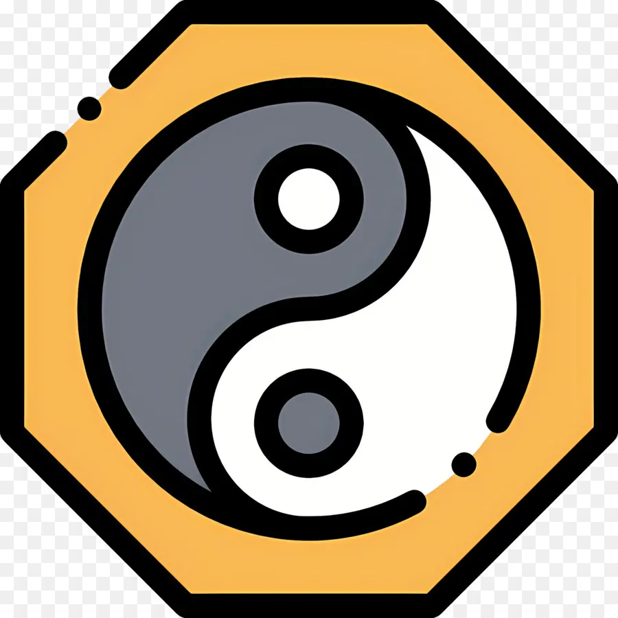 Yin Yang，Símbolo Yin Yang PNG