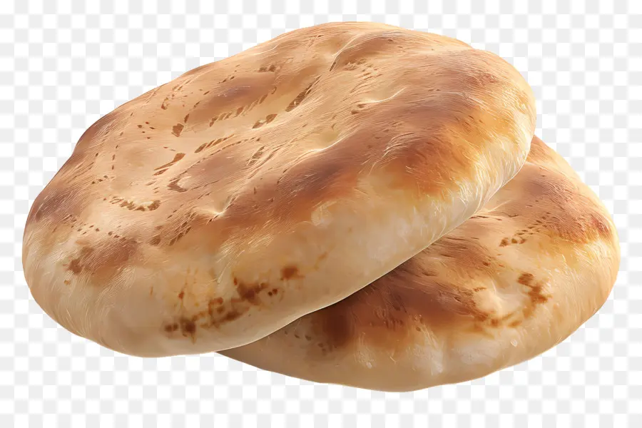 Pão Pita，Pão Achatado PNG