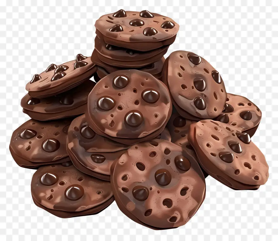 Biscoitos De Chocolate，Biscoitos PNG