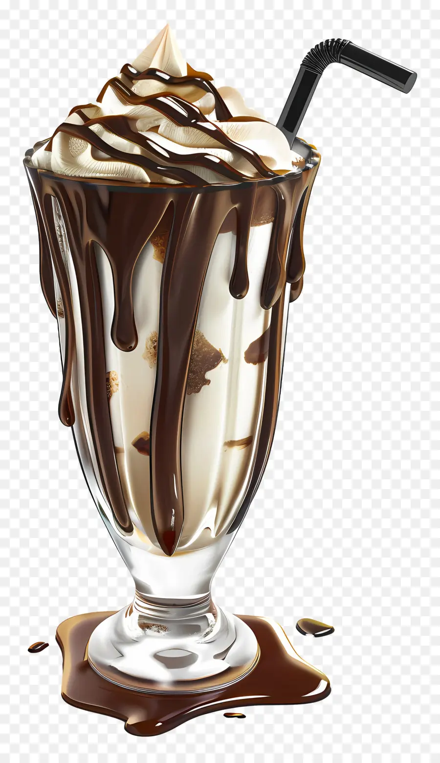 Batido De Chocolate，Sobremesa PNG