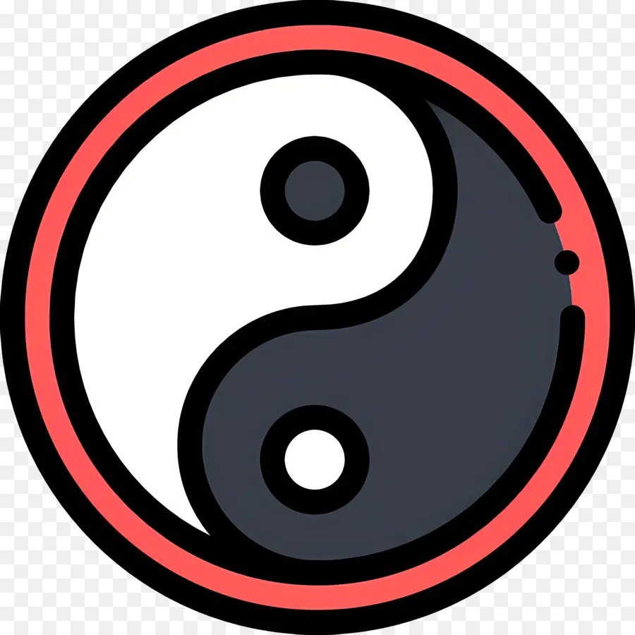 Yin Yang，Símbolo Yin Yang PNG