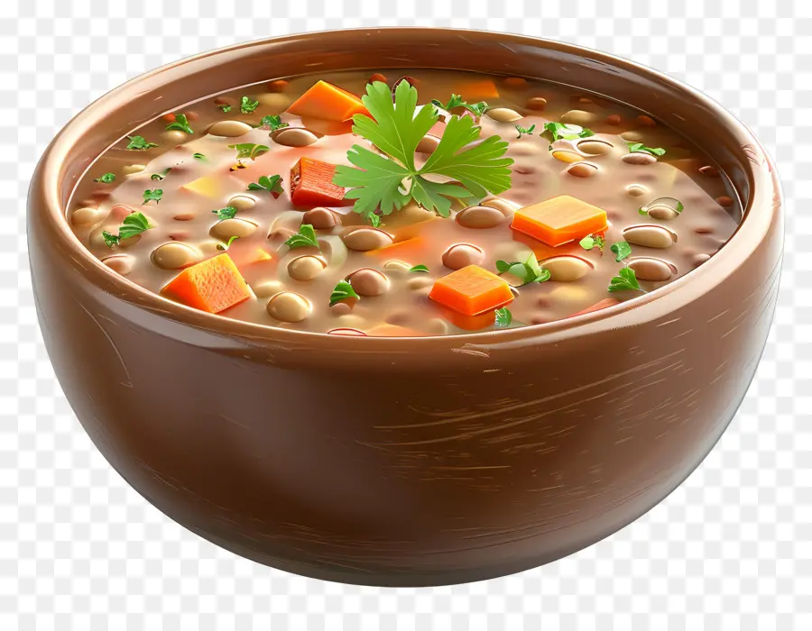 Sopa De Lentilha，Tigela De Sopa PNG