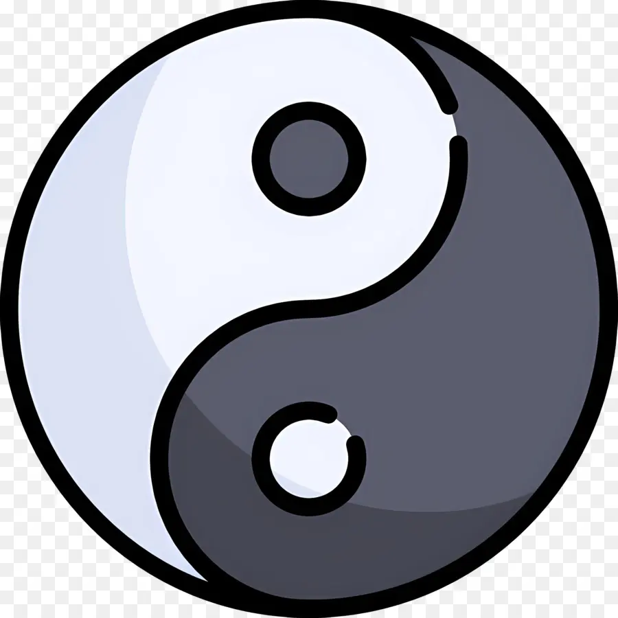 Yin Yang，Símbolo Yin Yang PNG