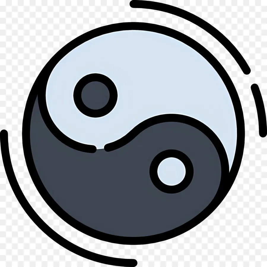 Yin Yang，Símbolo Yin Yang PNG