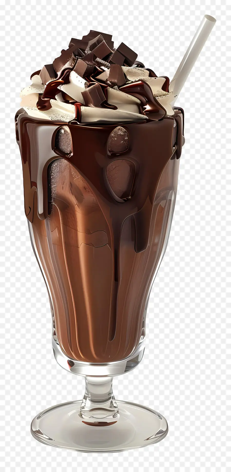 Batido De Chocolate，Sobremesa PNG