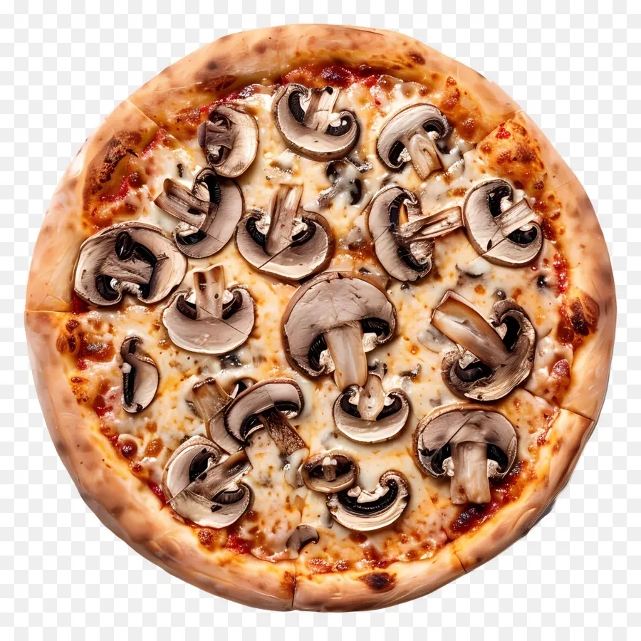 Pizza De Cogumelo，Pizza PNG