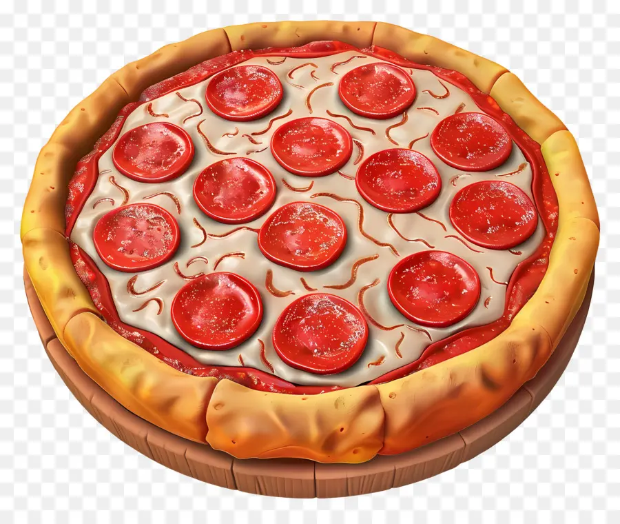 Pizza De Calabresa，Queijo PNG