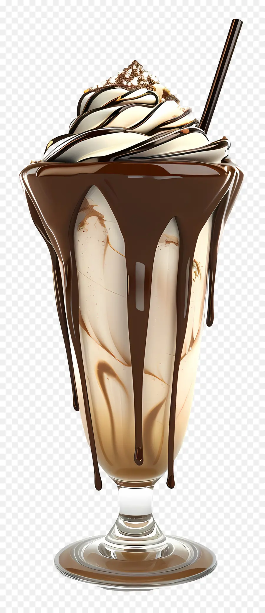 Batido De Chocolate，Sobremesa PNG