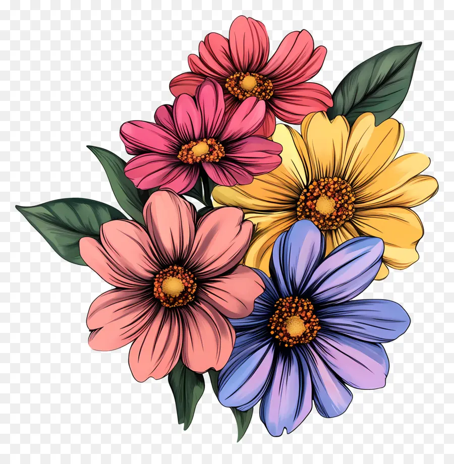 Bom Dia，Flores PNG