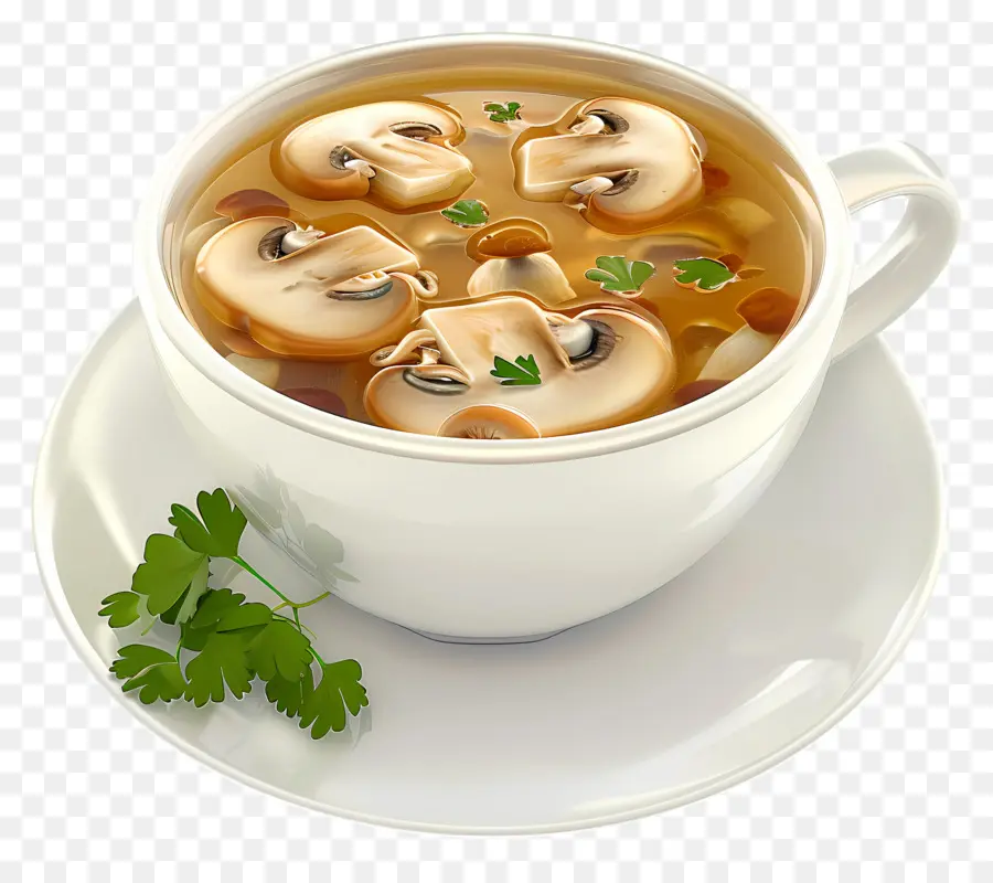 Sopa De Cogumelos，Tigela PNG