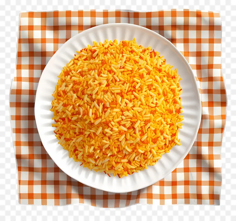 Arroz E Caril，Prato De Arroz Amarelo PNG