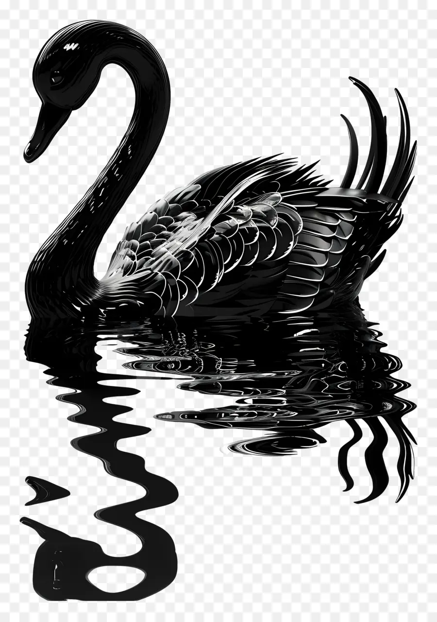 Cisne Negro，Água PNG