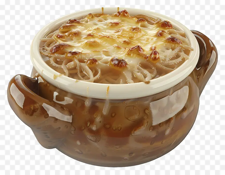 Sopa De Cebola Francesa，Queijo PNG