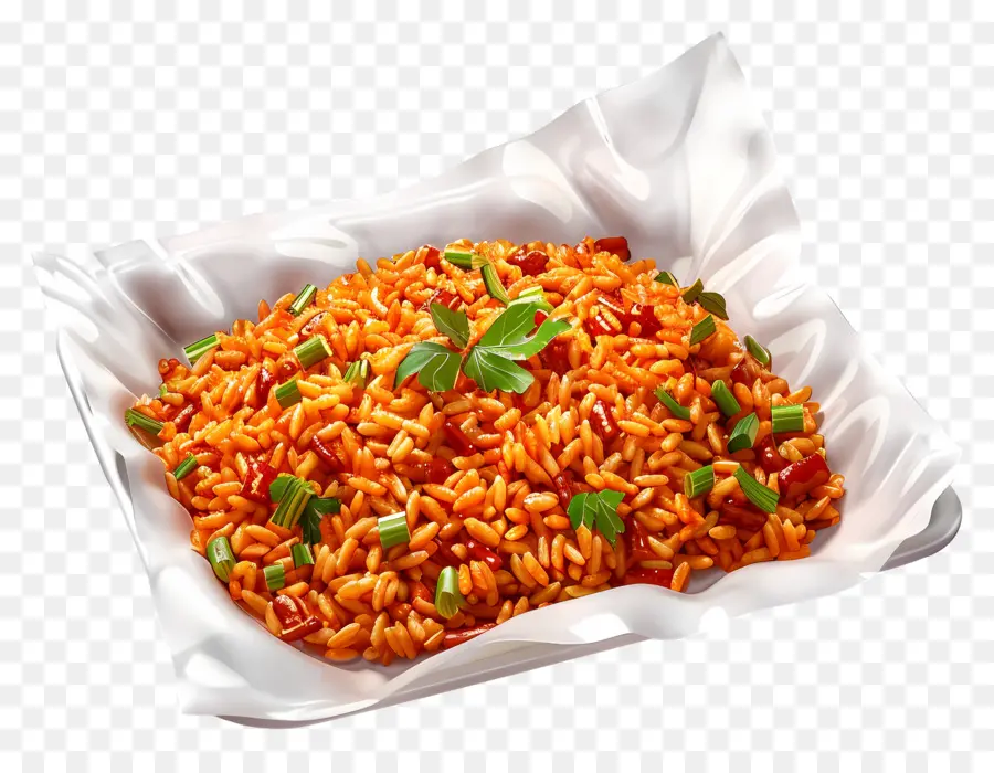 Arroz Jollof，Prato De Arroz PNG