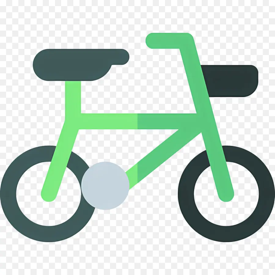 Bicicleta，Verde PNG