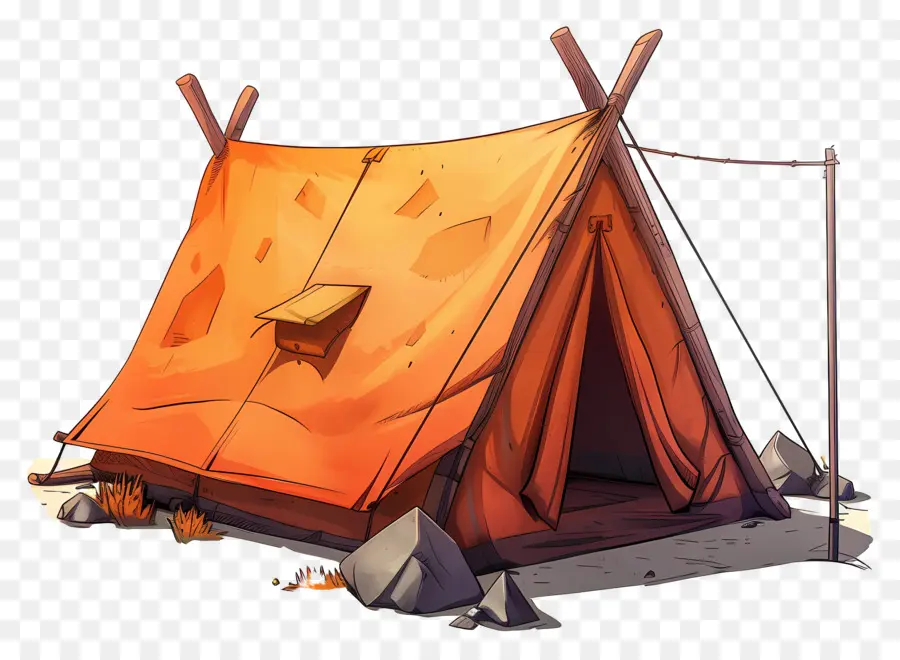 Barraca De Acampamento，Barraca PNG