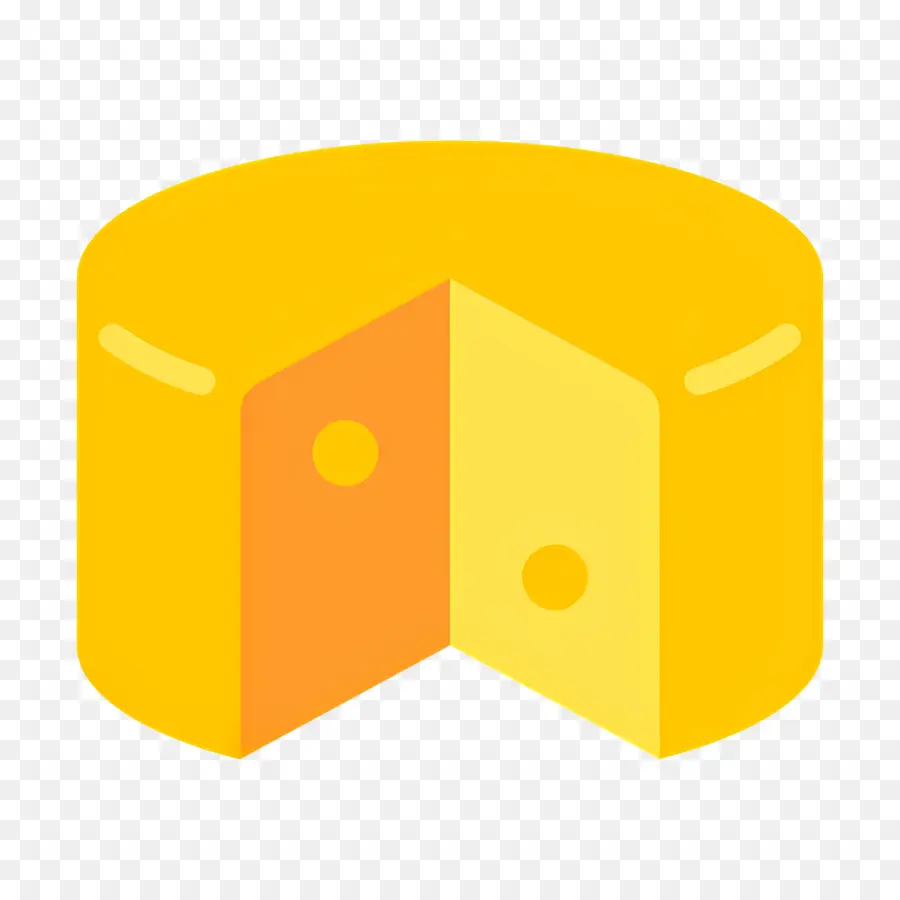 Roda De Queijo，Queijo Amarelo PNG