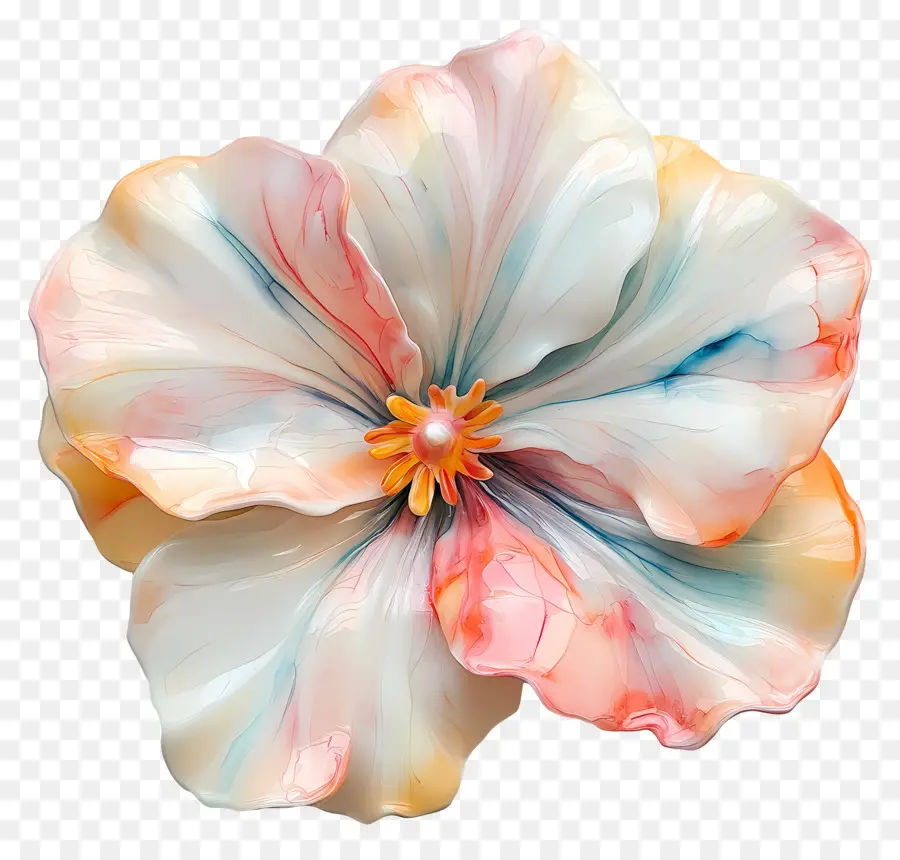 Bom Dia，Flor Colorida PNG